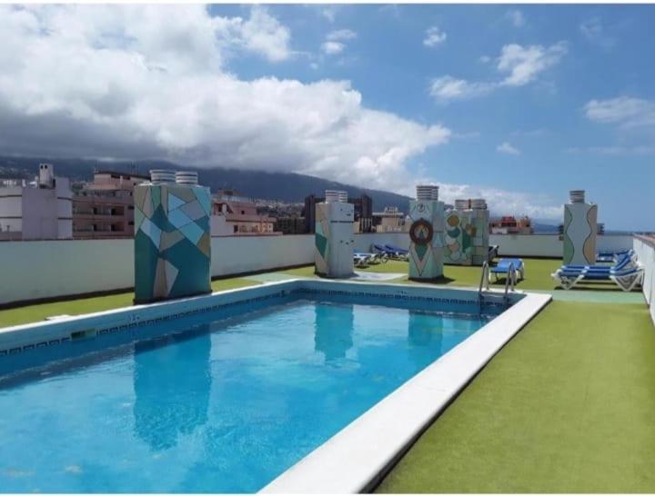 Toplage. Blick. Sauber. Guenstig. Pool. Gepflegt Puerto de la Cruz  Exterior photo